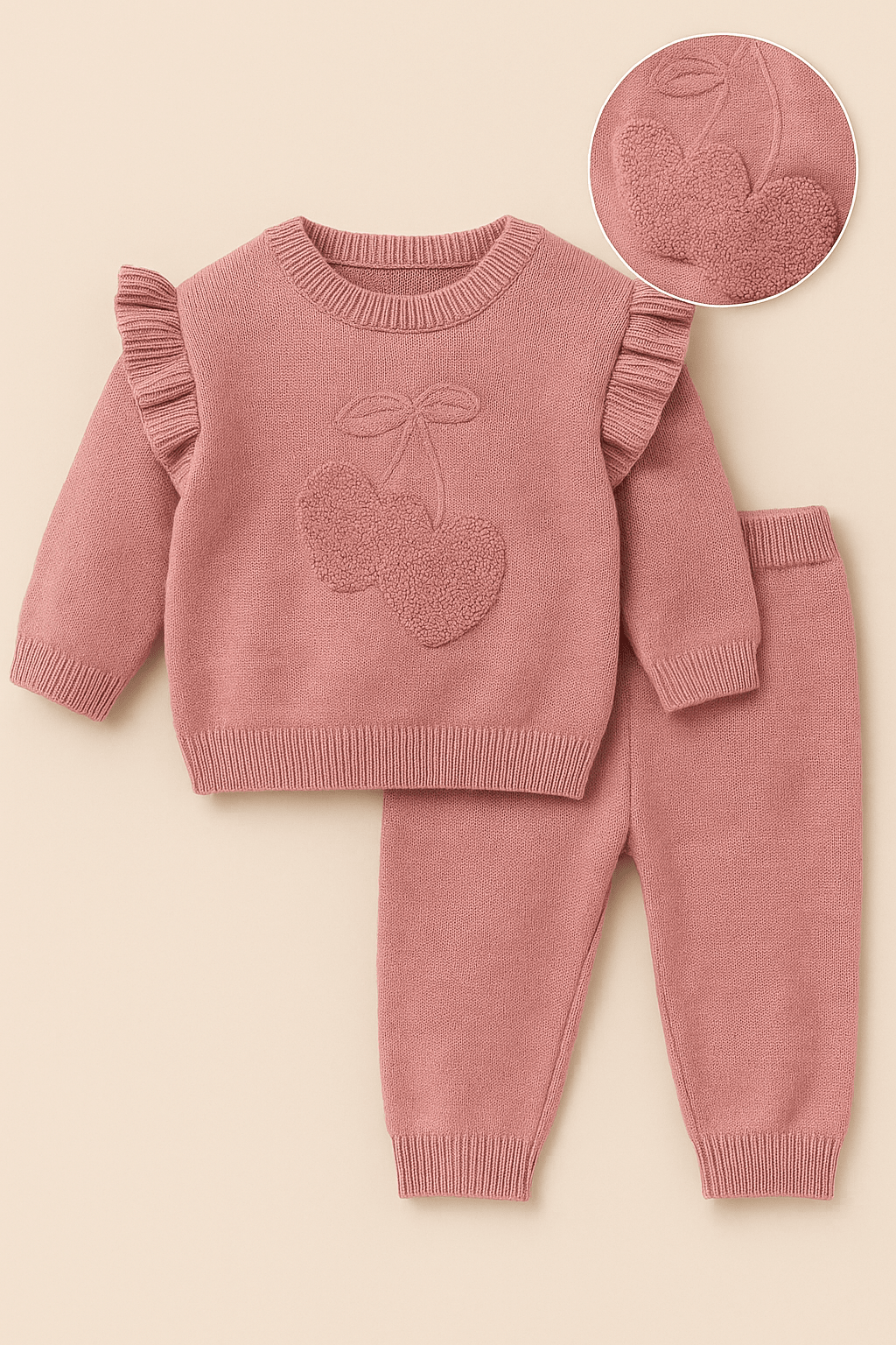 🍒 Strickset „Süße Kirschblüte“