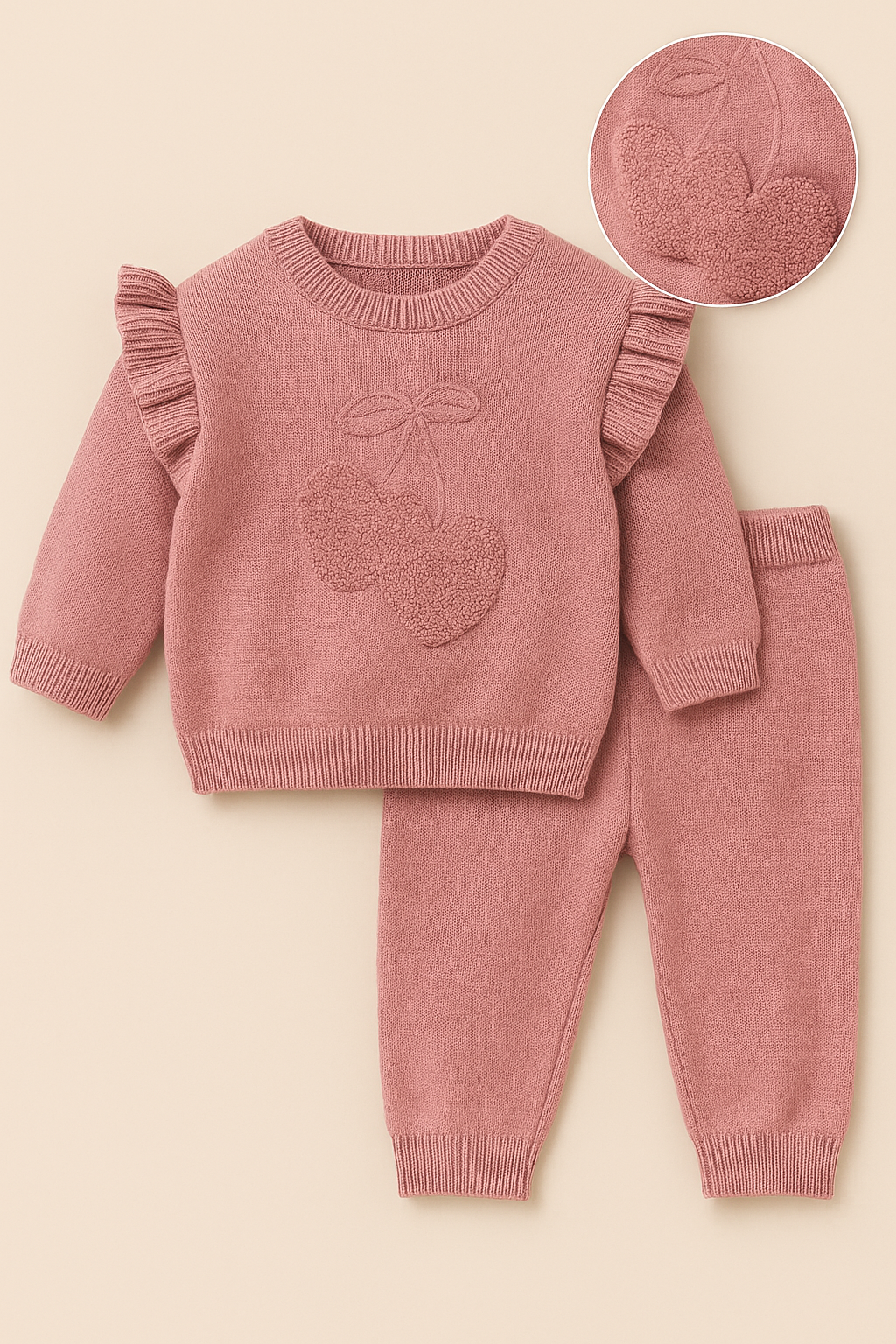 🍒 Strickset „Süße Kirschblüte“