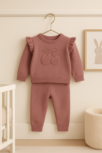 🍒 Strickset „Süße Kirschblüte“