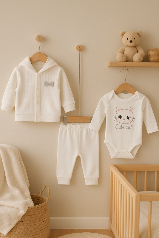 Pure Kitty 3’lü Bebek Takım Seti