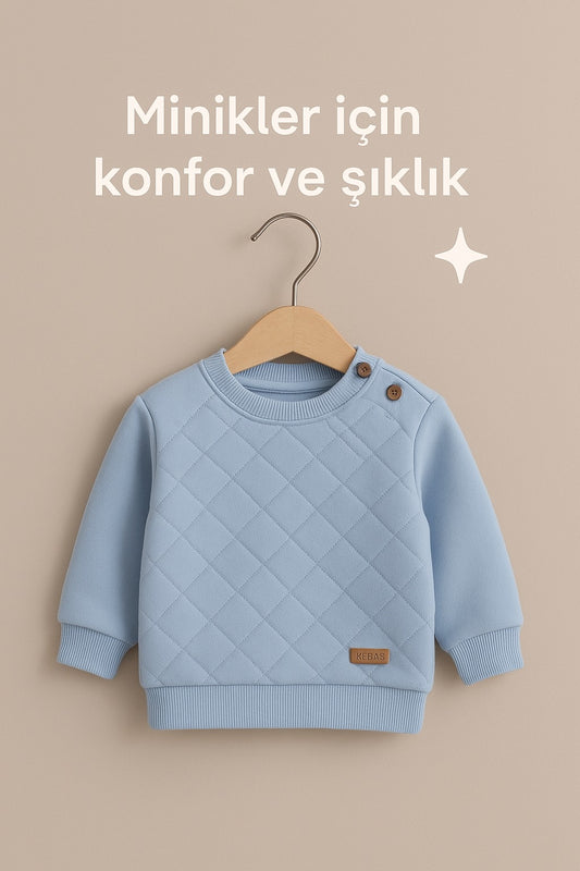 KAPİTONE, NAKIŞLI DÜĞME DETAYLI KIŞLIK TAKIM