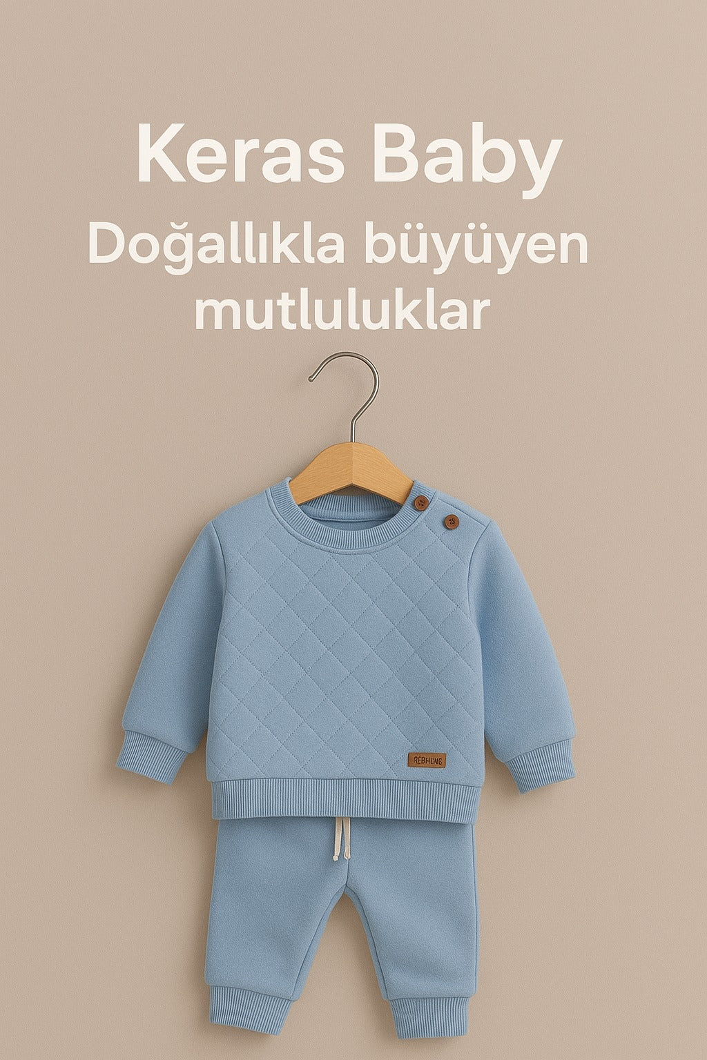 KAPİTONE, NAKIŞLI DÜĞME DETAYLI KIŞLIK TAKIM