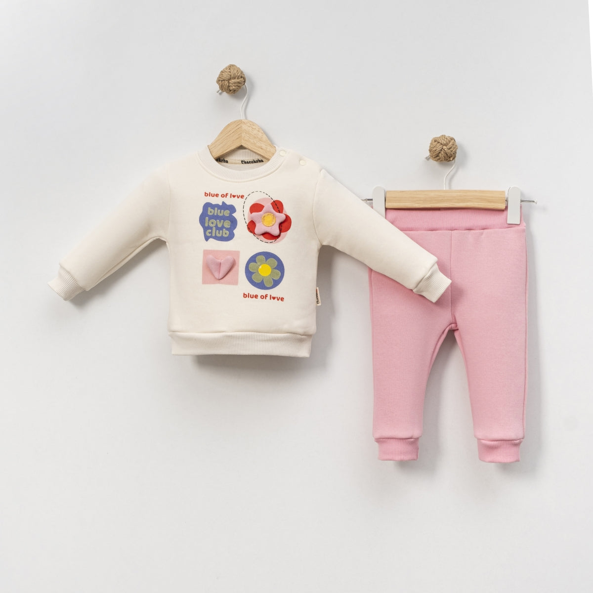 🌸 Color Love Club Mädchen-Set (Oberteil und Unterteil)