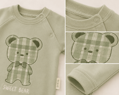 🧸 Minty Sweet Bear 3’lü Bebek Hastane Çıkışı Seti