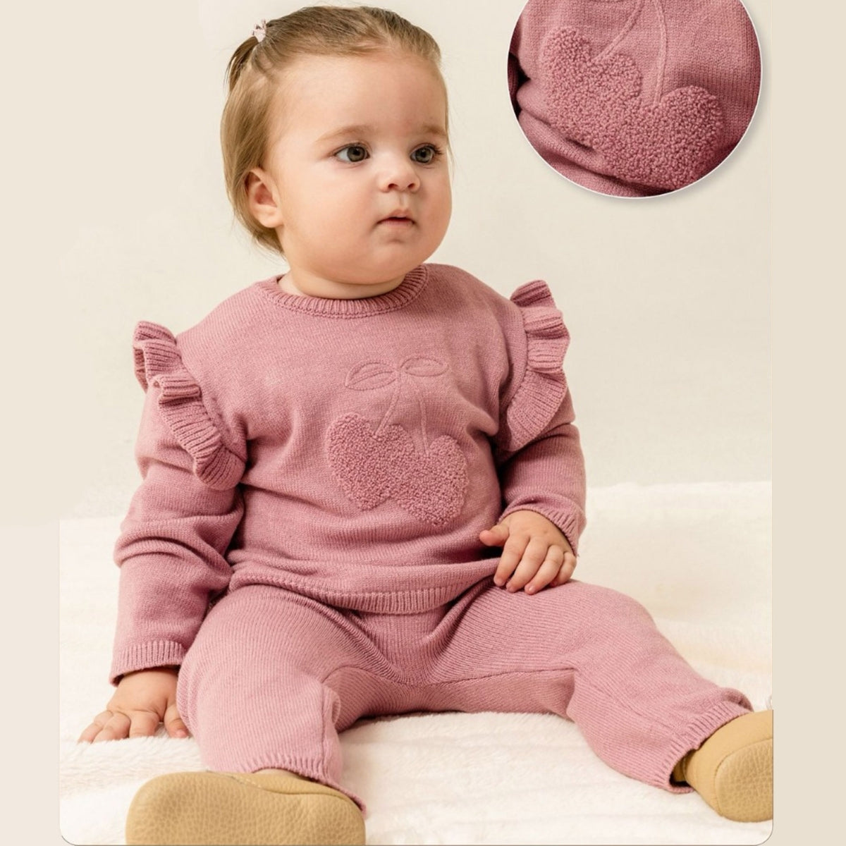 🍒 Strickset „Süße Kirschblüte“